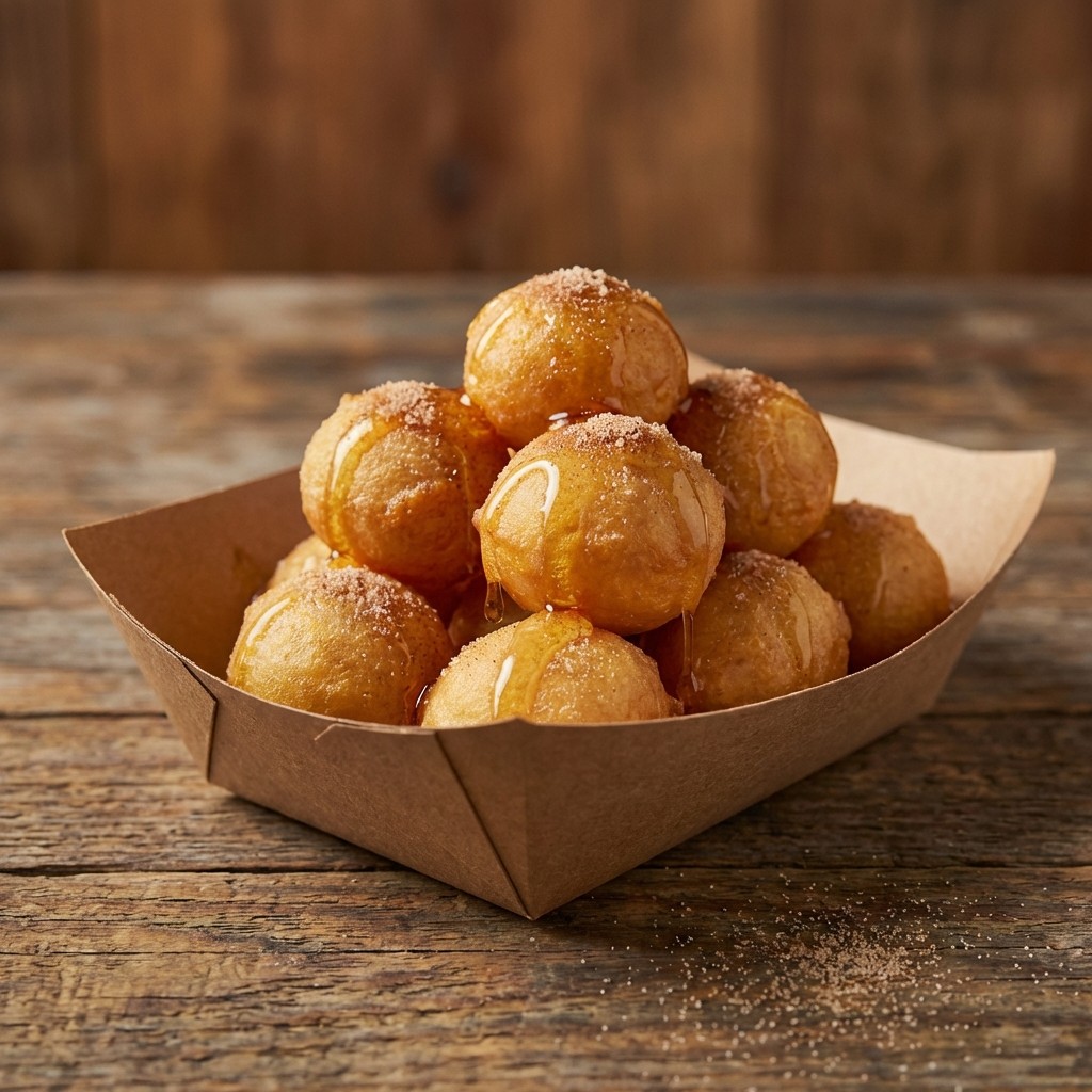 Cinnamon Sugar Loukoumades