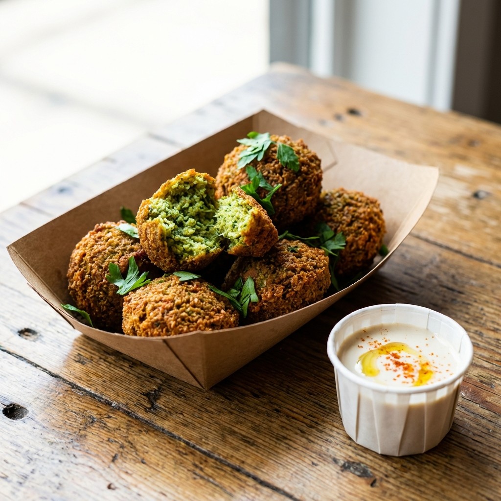 Crispy Falafel Bites