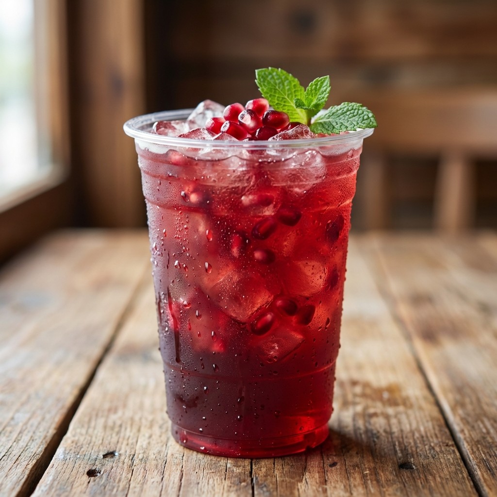 Pomegranate Iced Tea